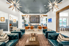 High-end Houston property interior photographed with natural light