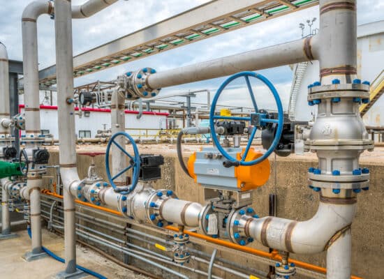 Industrial site documentation photography captured in Houston facility