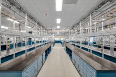 Houston industrial architecture featuring large-scale infrastructure systems