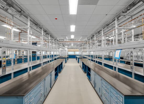 Houston industrial architecture featuring large-scale infrastructure systems