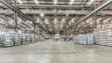 Industrial environment showcasing pipes, tanks, and structural elements