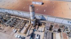 Houston manufacturing plant with large-scale systems and machinery